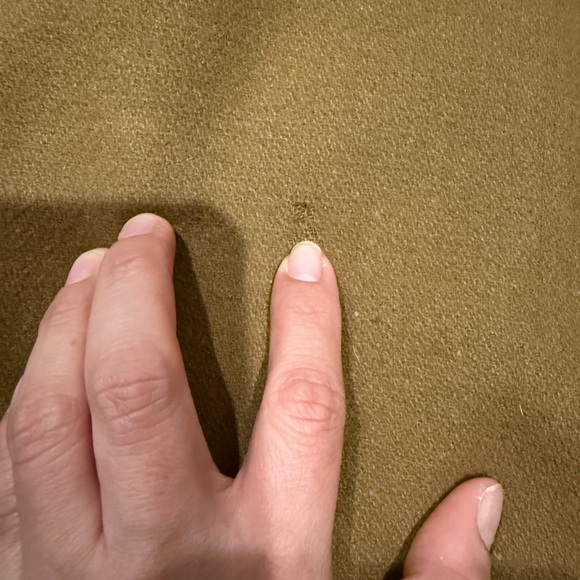 Madewell Classic Wool Blend Double-Breasted Coat - Size 10 - Picture 9 of 14